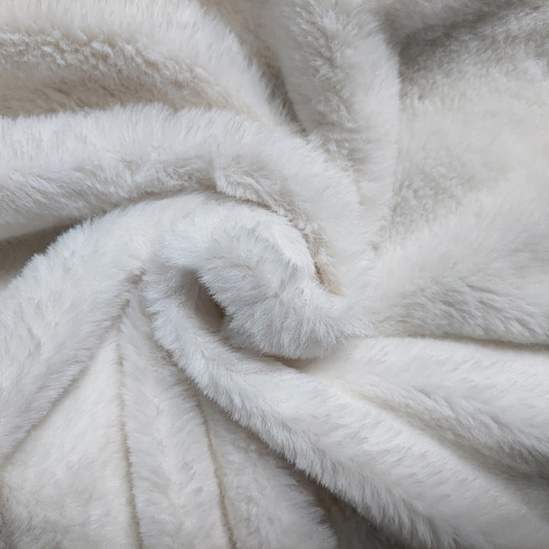 Solid Rabbit Fleece with Spandex